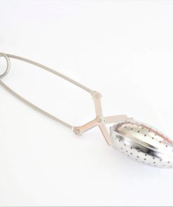 Cuillère à thé infuseur à pince inoxydable